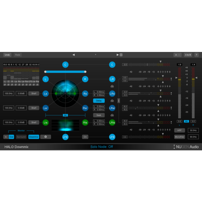 Downmix de Dolby Atmos - NUGEN Halo Downmx w 3D extension - NUGEN Audio | Utility-NUGEN Halo Downmx w 3D extension - NUGEN Audio | Utility ID-86843