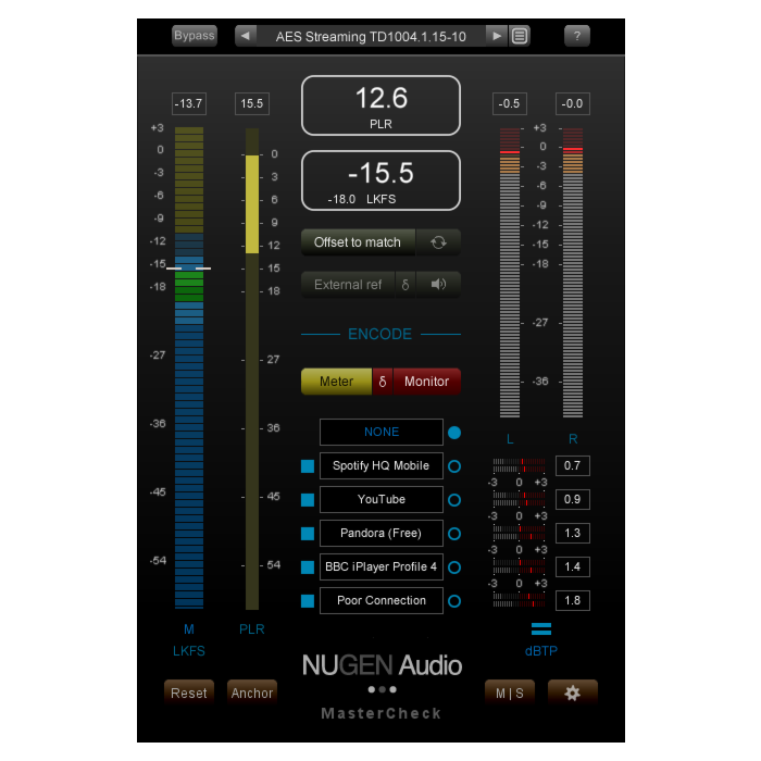 Solução de masterização entre plataformas - NUGEN MasterCheck - NUGEN Audio | Utility-NUGEN MasterCheck - NUGEN Audio | Utility ID-86799