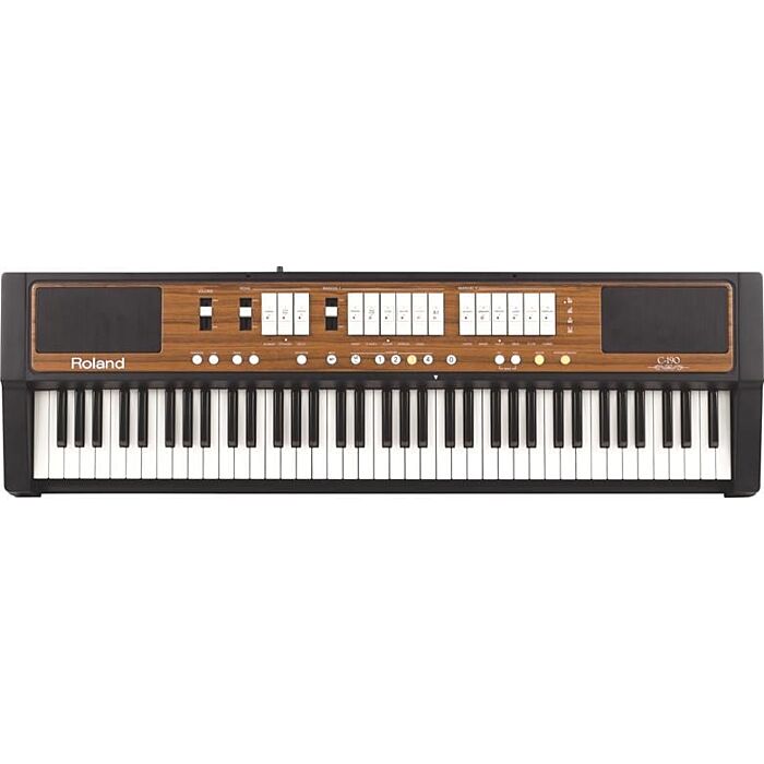 O Roland C-190 é um órgão clássico que oferece uma experiência autêntica de tocar em um instrumento de teclado. Com 61 teclas sensíveis ao toque, o C-190 possui uma ampla variedade de sons de órgão, incluindo órgãos de tubos, órgãos de jazz e órgãos eletr