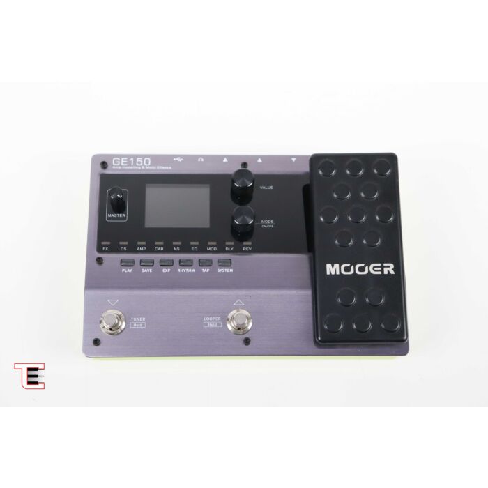 O MOOER GE150 é o mais recente pedal multiefeitos da linha GE da MOOER, oferecendo uma impressionante variedade de recursos em um design compacto. Com 55 modelos de amplificadores de alta qualidade, 151 efeitos diversos e a capacidade de carregar arquivos
