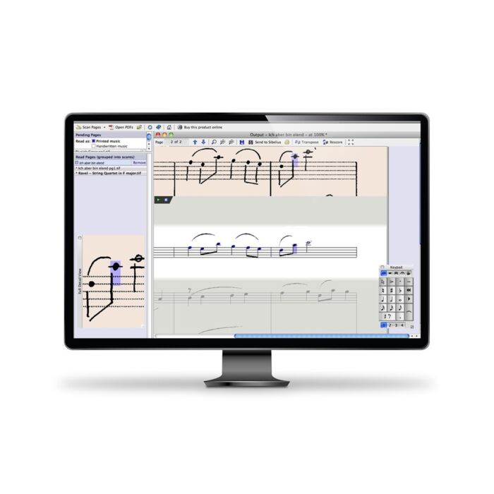 Transcreva gravações de música em uma partitura e digitalize apresentações musicais para edição - Photoscore & NotateMe Ult & AudioScore Ultimate - AVID | Notation-Photoscore & NotateMe Ult & AudioScore Ultimate - AVID | Notation ID-86322