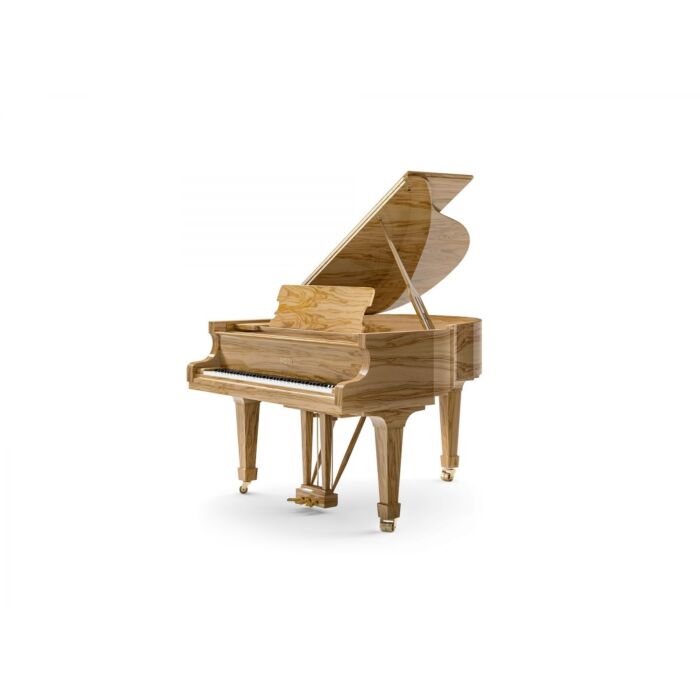 O piano de cauda Fazioli F-156 é um instrumento de alta qualidade e sofisticação, produzido pela renomada marca italiana Fazioli. Com um design elegante e moderno, o F-156 é conhecido por sua sonoridade rica e expressiva, que permite aos músicos explorare