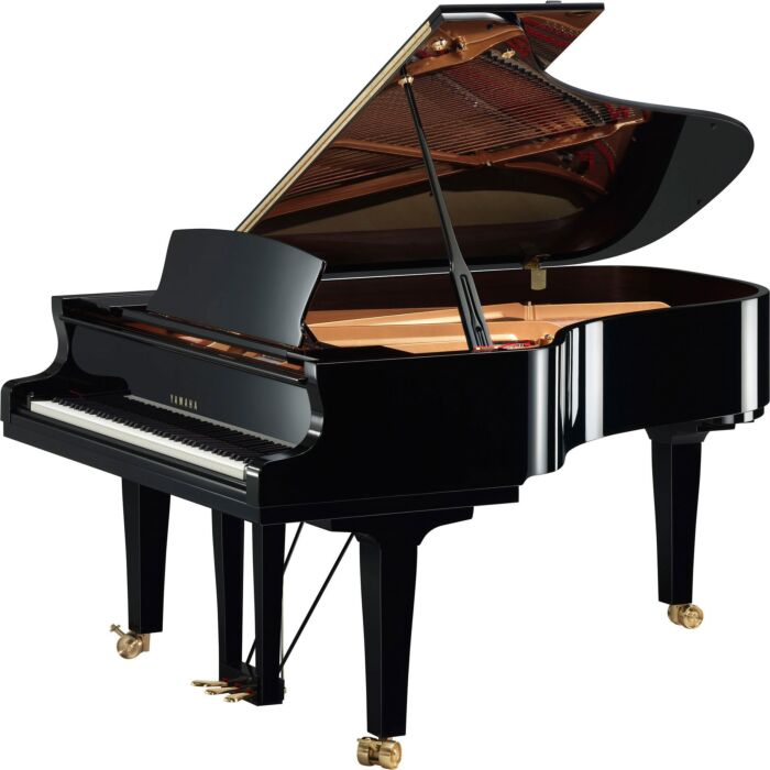 O piano de cauda Yamaha S6X PE é um instrumento de alta qualidade, projetado para músicos exigentes que buscam um som refinado e uma experiência de tocar excepcional. Com um design elegante e acabamento em preto polido, este piano é uma obra de arte em si