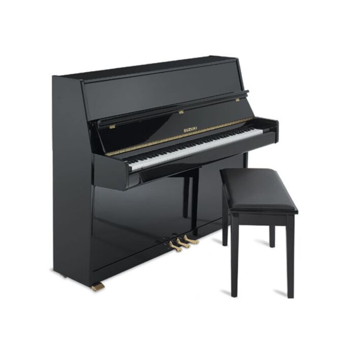 PIANO SUZUKI AU-100 EBHP - USADO O Piano acústico é o pai das teclas, feito com muito cuidado em cada um de seus detalhes minuciosos. Toca-lo é algo único, existe todo um mecanismo complexo ate que as cordas reajam ao seu toque, sua mecânica e peso das te
