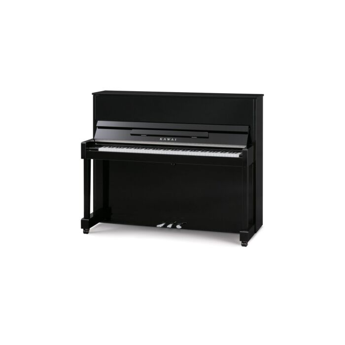 Piano vertical kawai nd-21 KAWAI ND-21 - Piano vertical de 88 teclas, 3 pedais, 121 cm de altura, 58 cm de profundidade, tábua harmônica de Spruce maciço, mecanismo Ultra&dash;ResponsiveTM com peças em ABS&dash;Styran, martelos com feltro de pura lã, acab