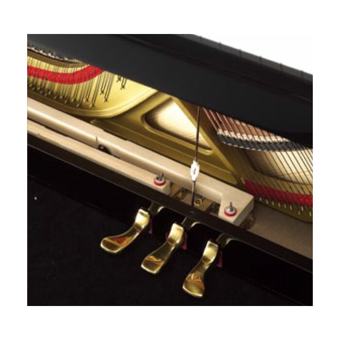 O piano vertical Samick JS-115 é uma excelente escolha para quem busca um instrumento de qualidade e elegância. Com um design clássico e acabamento em preto brilhante, ele possui teclas de marfim sintético e um som rico e equilibrado. Seu tamanho compacto