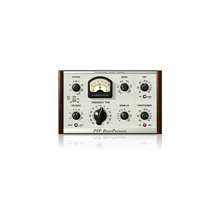 Compressão VCA clássica com ajuste amplo - PSP BussPressor - PSP AUDIOWARE  | Dynamics-PSP BussPressor - PSP AUDIOWARE  | Dynamics ID-86205