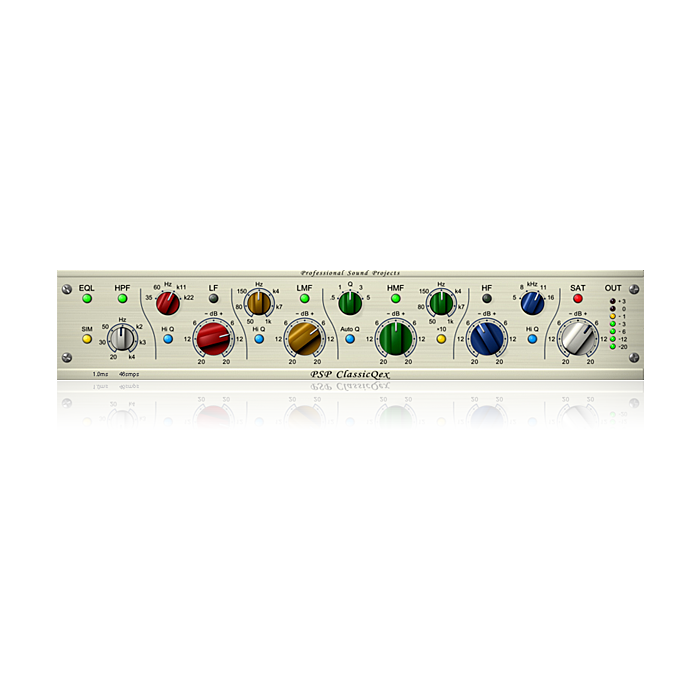 Sabor dos recursos modernos do equalizador vintage - PSP ClassicQ - PSP AUDIOWARE | EQ-PSP ClassicQ - PSP AUDIOWARE | EQ ID-86217