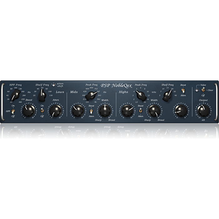 Combina recursos de EQ de programa passivo - PSP NobleQ - PSP AUDIOWARE | EQ-PSP NobleQ - PSP AUDIOWARE | EQ ID-86211