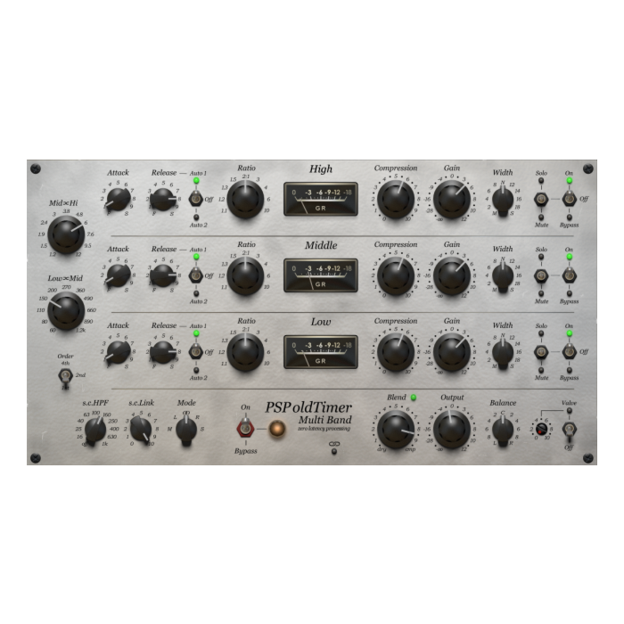 Compressor multibanda estilo vintage - PSP oldiTimerMB - PSP AUDIOWARE | Dynamics-PSP oldiTimerMB - PSP AUDIOWARE | Dynamics ID-86227