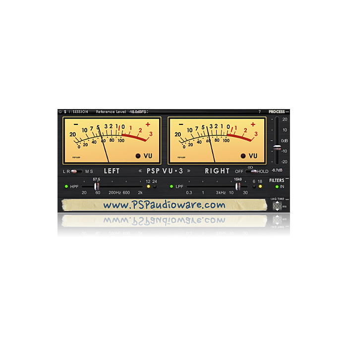 Medidores VU, RMS e PPM - PSP TripleMeter - PSP AUDIOWARE | Utility-PSP TripleMeter - PSP AUDIOWARE | Utility ID-86220