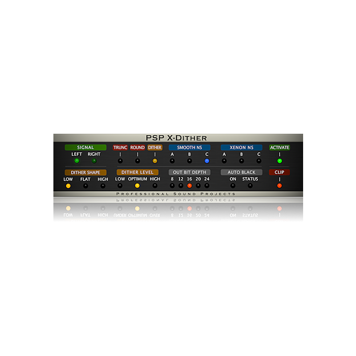 Processador dither de masterização de alta qualidade - PSP X-Dither - PSP AUDIOWARE | Utility-PSP X-Dither - PSP AUDIOWARE | Utility ID-86225