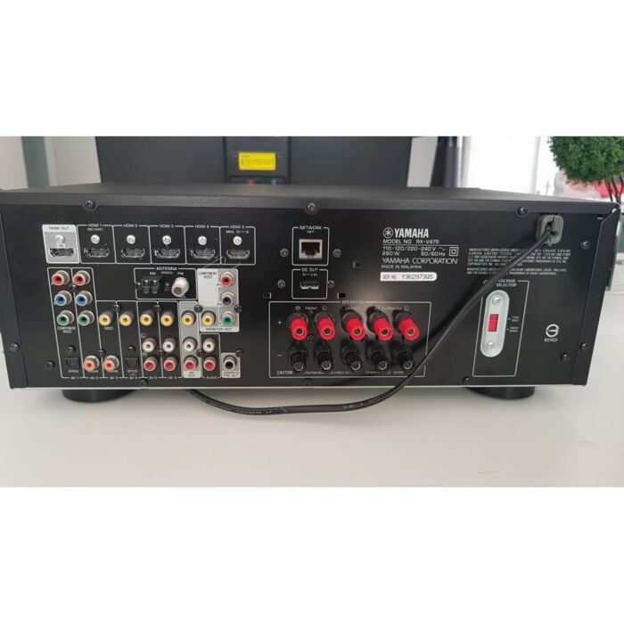 Receiver yamaha rx-v475 bivolt 110/220v - usado -receiver yamaha rx-v475 bivolt 110/220v - usado ID-9763
