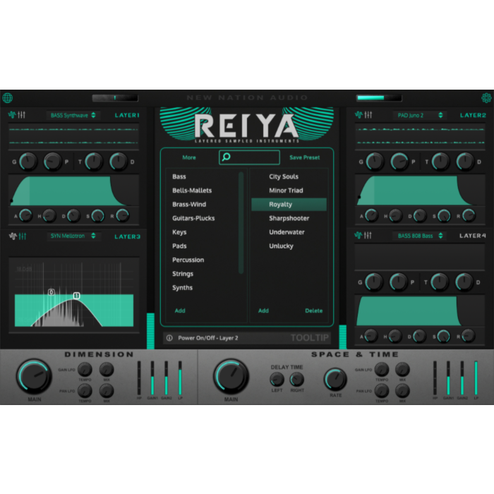 Instrumento Quad-Sampler permite opções de design de som exclusivas com interface fácil de usar - Reiya - Layered Sampled Instruments - NNLLC | Libraries-Reiya - Layered Sampled Instruments - NNLLC | Libraries ID-86851