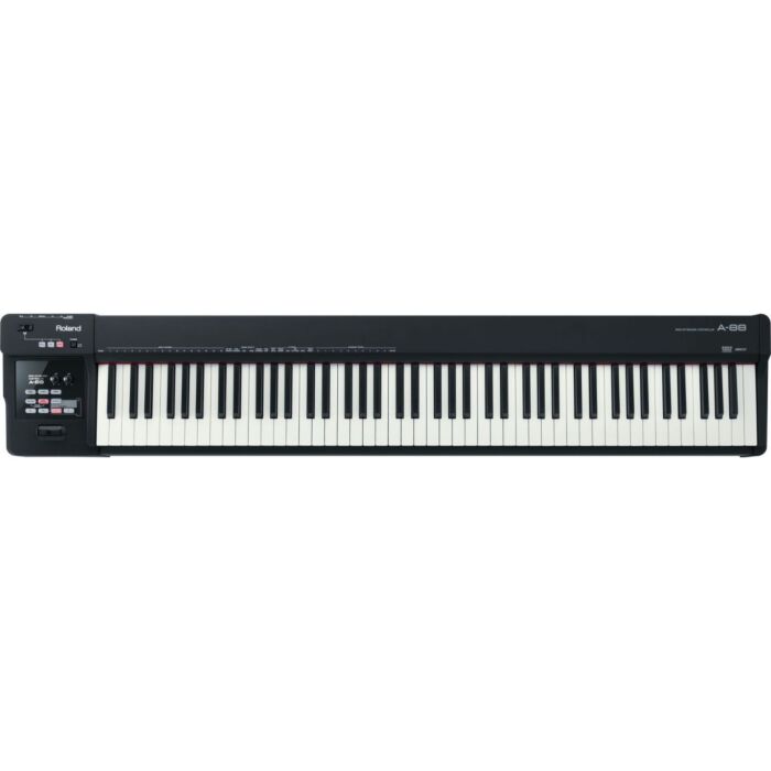 Roland a-88 controlador Controlador MIDI/USB, compatível com iPad, Mac e PC, 88 teclas pesadas, alimentação USB, D-Beam, pacote de software Cakewalk Sonar LE-Roland A-88 Controlador - Usado ID-84195