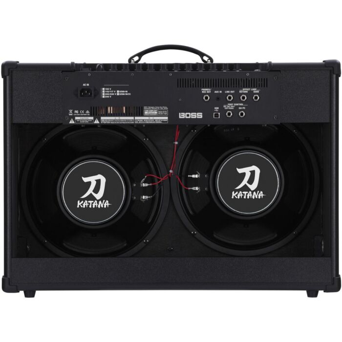 O amplificador Roland Boss Katana-100/212 é uma excelente escolha para guitarristas que buscam um som potente e versátil. Com dois alto-falantes de 12 polegadas, ele oferece uma ampla gama de timbres, desde limpos e cristalinos até distorções pesadas e sa