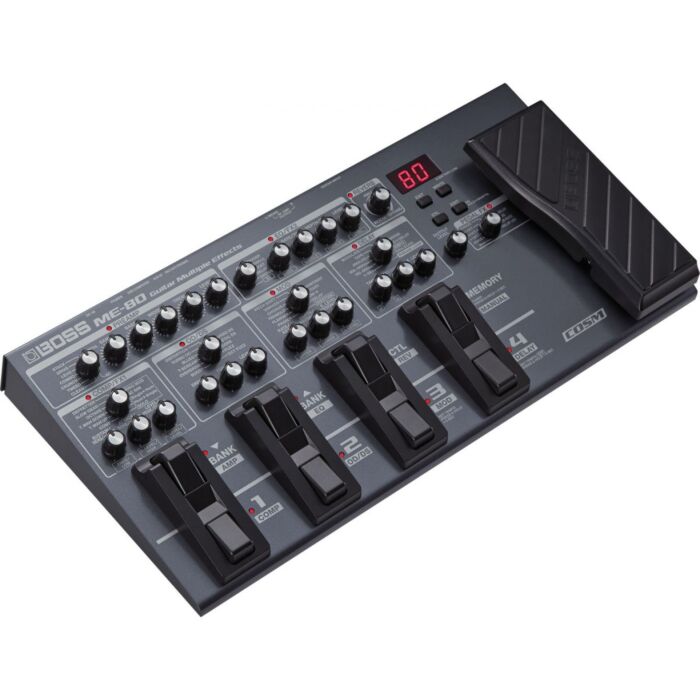 Roland boss me-80 pedaleira - Usado ME80 Pedaleira multiefeitos para guitarra-roland boss me-80 pedaleira - usado ID-59274