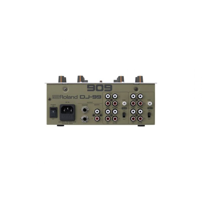 O Roland DJ-99 é um mixer para DJs que oferece uma ampla gama de recursos e funcionalidades para mixagem de áudio profissional. Com dois canais de entrada, cada um com controles de ganho, equalização e efeitos, este mixer é capaz de lidar com uma variedad