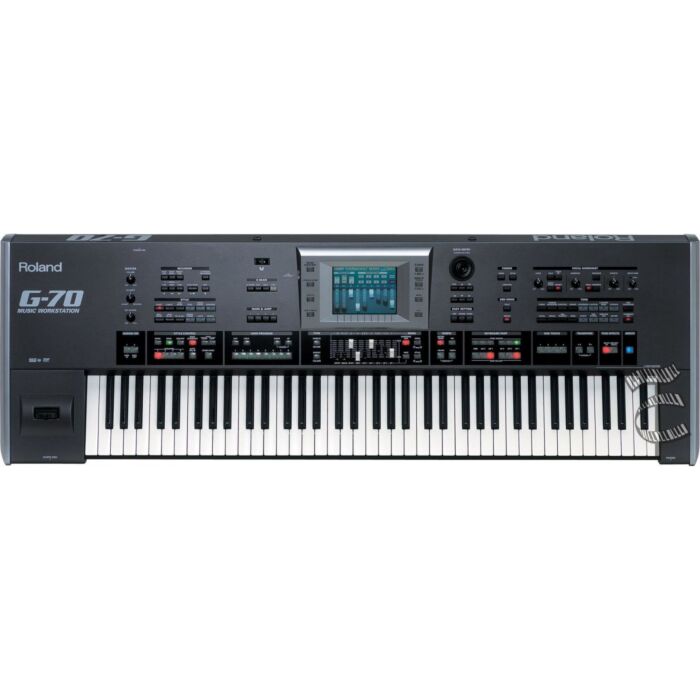 Roland g-70 arranjador - usado Teclado arranjador de 76 teclas -roland g-70 arranjador com case - usado ID-84423