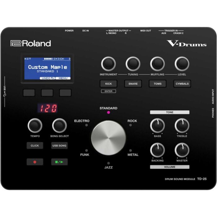 Roland td-25k bateria Bateria digital Roland TD25k - Pedal de bumbo e maquina de chimbal não inclusos-roland td-25k bateria ID-3638