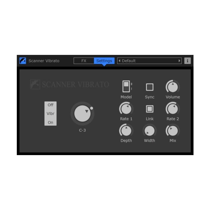 Plug-in Vibrato e Chorus - Scanner Vibrato - Martinic | Mod_FX-Scanner Vibrato - Martinic | Mod_FX ID-84968