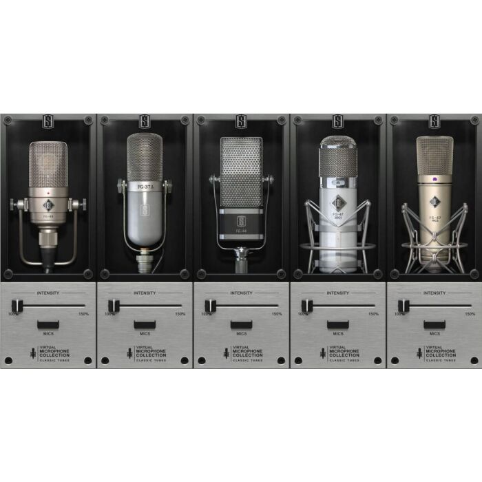 Pacote de expansão de 5 microfones - Slate Classic Tubes 3 - SLATE DIGITAL -Slate Classic Tubes 3 - SLATE DIGITAL ID-86143