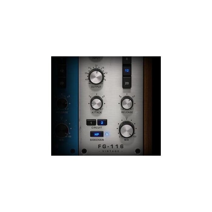 Rev A Blue FET Compressor Emulação - Slate FG-116 Fet Compressor - SLATE DIGITAL -Slate FG-116 Fet Compressor - SLATE DIGITAL ID-86145