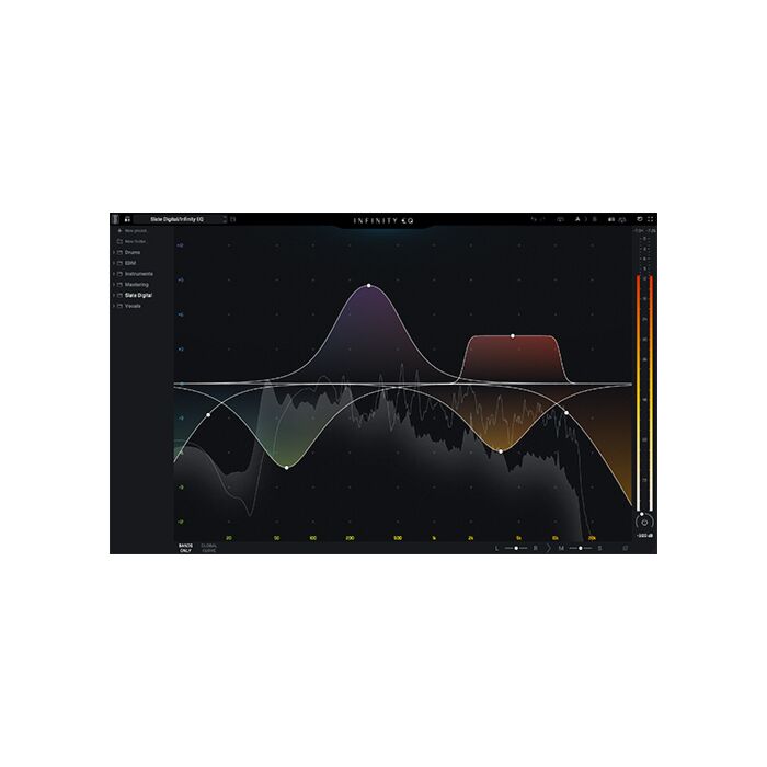 Equalizador moderno estilo drag de 24 bandas - Slate Infinity EQ - SLATE DIGITAL -Slate Infinity EQ - SLATE DIGITAL ID-86194