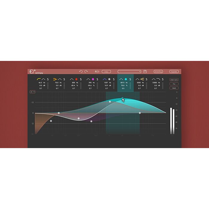 Ajustar componentes harmônicos e inarmônicos - Sonible entropy:EQ - Sonible | Utility-Sonible entropy:EQ - Sonible | Utility ID-86828
