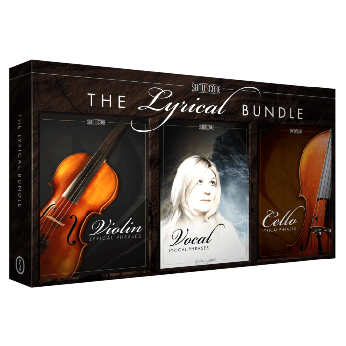 Pacote contendo frases líricas para violino, frases vocais líricas e frases líricas para violoncelo - Sonuscore Lyrical Bundle - BOOM LIBRARY | Bundles-Sonuscore Lyrical Bundle - BOOM LIBRARY | Bundles ID-86592