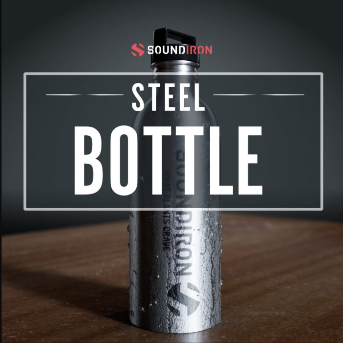 Percussão de Metal Encontrado para Kontakt - Steel Water Bottle - SOUNDIRON  | Libraries-Steel Water Bottle - SOUNDIRON  | Libraries ID-85943