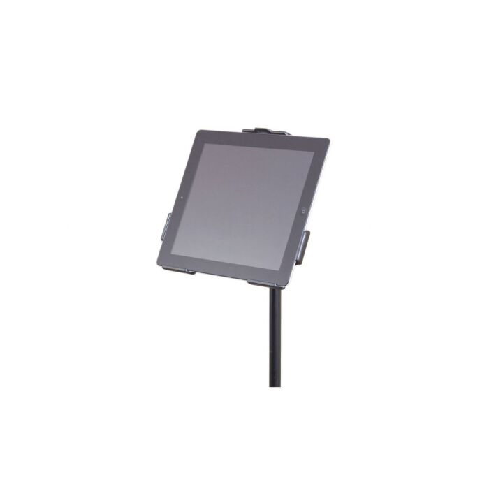 O suporte para iPad K&M Konig & Meyer 19712 é uma solução prática e segura para quem precisa utilizar o tablet em apresentações, shows ou em casa. Com design elegante e ajuste de ângulo, o suporte é compatível com diversos modelos de iPad e pode ser facil