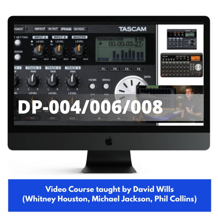 Curso de Treinamento em Vídeo Tascam DP-004/DP-006/DP-008 - Tascam DP-004/006/008 Video Training Course - ProAudioEXP | Education-Tascam DP-004/006/008 Video Training Course - ProAudioEXP | Education ID-84958
