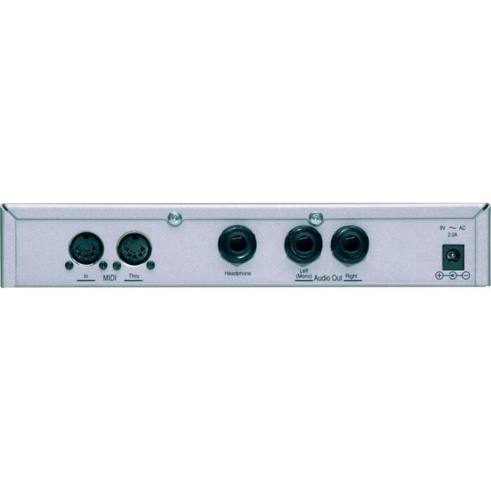O Kurzweil Micro Ensemble ME-1_1 é um teclado portátil de 44 teclas com uma variedade de sons de alta qualidade, incluindo pianos, órgãos, cordas e sintetizadores. Ele também possui uma seção de ritmos com 100 padrões diferentes, além de efeitos de reverb