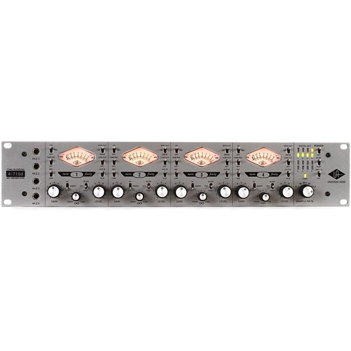 Universal audio 4-710d rack - usado -universal audio 4-710d rack - usado ID-5589