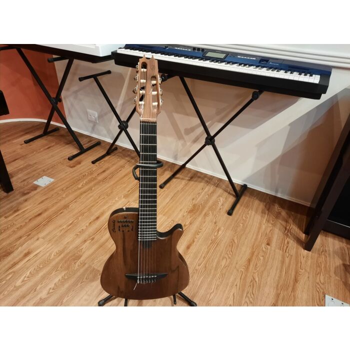 VIOLÃO CAIMBÉ MIDI 7 CORDAS NYLON - USADO -violão caimbé midi 7 cordas nylon - usado ID-70818