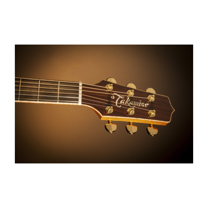Violão takamine p7dc Violão TAKAMINE P7DC - Folk, com corpo em Solid Rosewood, tampo em Solid Spruce e escala de Ébano, pré-amplificador valvulado CTP-3. Acompanha case. -violão takamine p7dc ID-3598