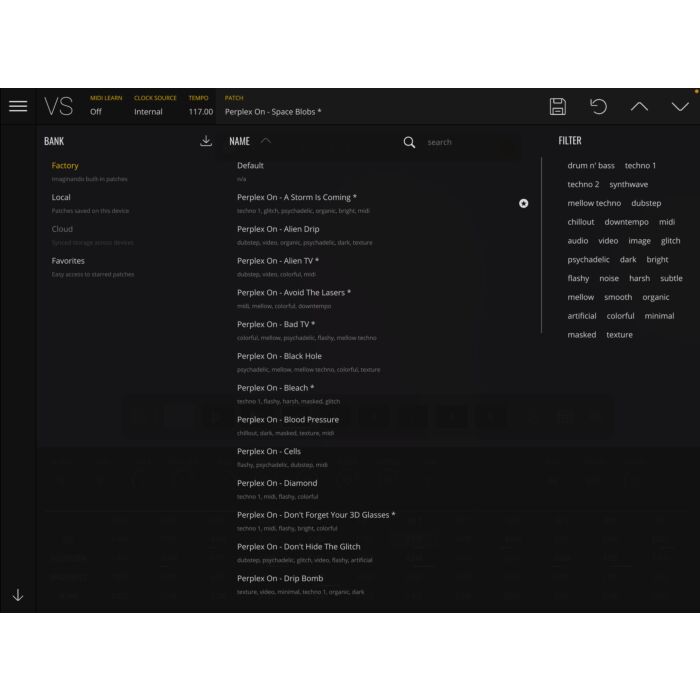 O VS fornece uma maneira criativa de gerar belas representações gráficas de seus projetos musicais - VS – Visual Synthesizer - instruments | Synth-VS – Visual Synthesizer - instruments | Synth ID-84935