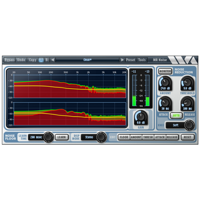 Processador de redução de ruído de grande sonoridade - Wave Arts MR Noise 6 - WAVE ARTS | Utility-Wave Arts MR Noise 6 - WAVE ARTS | Utility ID-86638