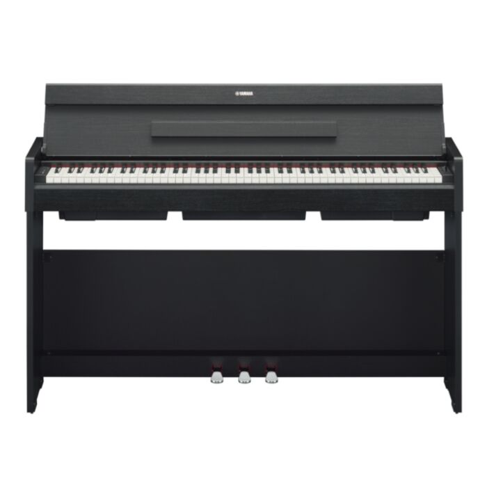 BELÍSSIMO E PODEROSO SAMPLE DO RENOMADO PIANO DE CAUDA YAMAHA CFX Todos os modelos YDP-S35 têm sample do som do renomado piano de cauda CFX da Yamaha - oferecendo agudos brilhantes e graves ressonantes que, combinados, geram um som soberbamente expressivo