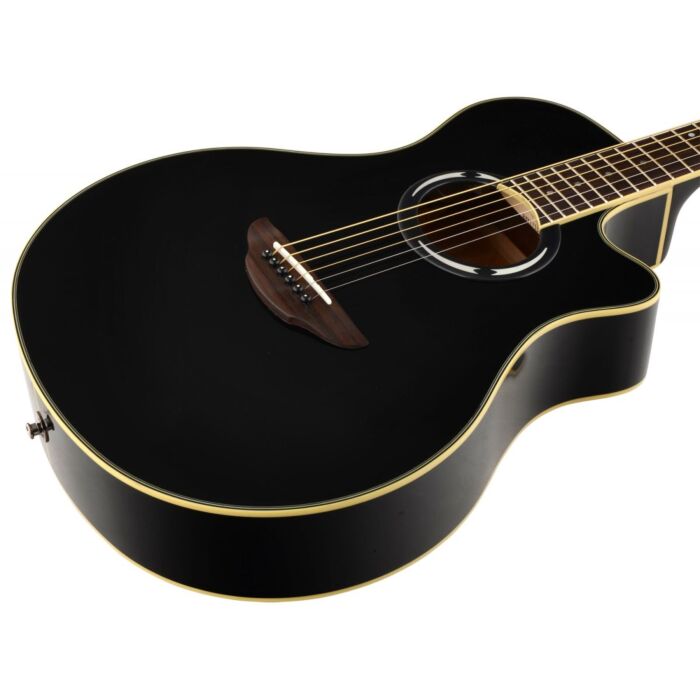 Yamaha cpx500iii bl violão CPX500III-BL Violão Eletroacústico na cor preto-yamaha cpx500iii bl violão ID-3364