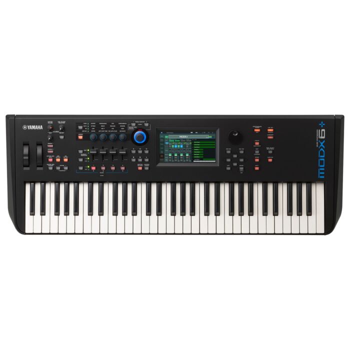 Sintetizador Pro com 61 teclas, teclado semipesado .Com Motor Sonoro FM-X de 64 notas de polifonia,e Motor Sonoro AWM2 com 128 notas de polifonia estéreo, Tela sensível ao toque LCD VGA widescreen colorida TFT de 7 polegadas. Capacidade de Waveform total