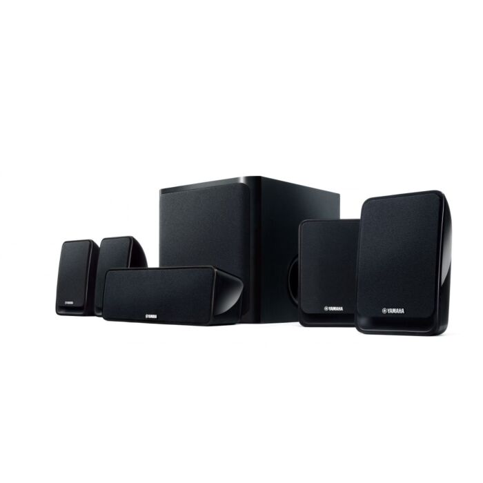 Yamaha ns-p20bl conjunto de caixas acu´sticas Conjunto de Caixas Acu´sticas c/ 1x Central: Pote^ncia Ma´xima 100W, 2x Frontais: Pote^ncia Ma´xima de 100W, 2x Surrounds: Pote^ncia Ma´xima de 100W e 1x Subwoofer: Pote^ncia Dina^mica de 100W com YST - 110V e