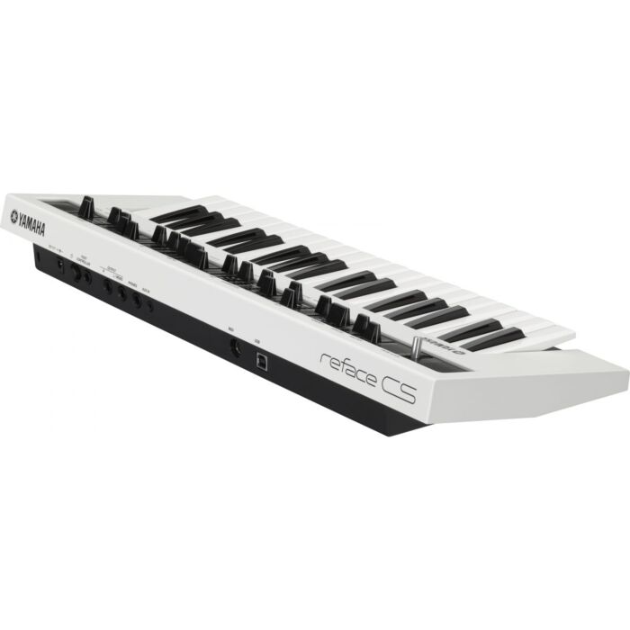 Yamaha Reface CS Teclado Sintetizador Sintetizador de modelagem analógica (Virtual Analog), 8 notas de polifonia, 37 teclas compactas e sensitivas de alta qualidade, função  Phrase Looper , Midi in/out e Conexão USB para computadores e dispositivos iOS.-y