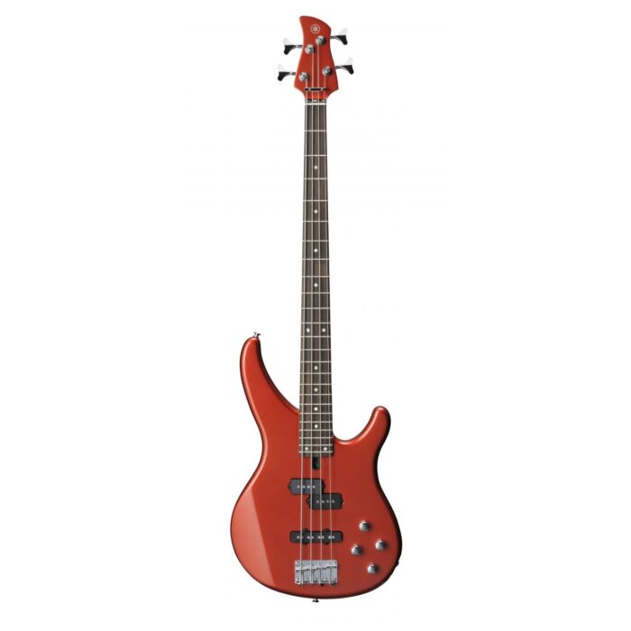 Yamaha trbx204 bright rm baixo Baixo de 4 cordas com captação ativa, Corpo em Basswood, Braço em Maple, Escala em Sonokeling. Cor Bright Red Mettalic - Vermelho metálico brilhante.-yamaha trbx204 bright rm baixo ID-4045