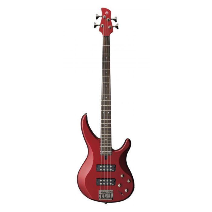 Yamaha trbx304 car baixo Baixo de 4 cordas, corpo em Mahogany, Braço laminado em 5 peças de Mahogany e Maple, Escala em Rosewood, Pré-amplificador Ativo com sistema Performance EQ, Captadores MHB3b. Cor Vermelha - CANDY APPLE RED-yamaha trbx304 car baixo 