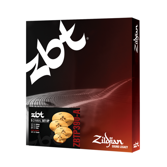 Zildjian kit de pratos zbt five - zbtp390-a KIT DE PRATOS ZILDJIAN ZBT FIVE - ZBTP390-A - 14HH +16CRA SH+18CRA SH+20RIDE-zildjian kit de pratos zbt five - zbtp390-a ID-4451