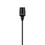 Microfone condensador cardioide de lapela CVL-B/C-TQG Shure 1