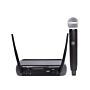 Microfone sem fio UHF Bi-Volt com 1 canal LM-58U PLL Lexsen 2