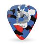 Palheta Celulóide Multicolorida .70 Média D Addario 1CMC4-10 1